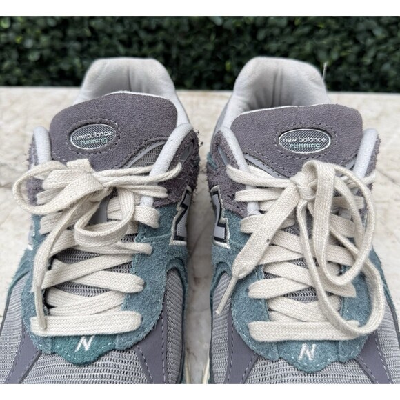 New Balance 2002R New Spruce Magnet Grey White Blue Green M2002REM M 6.5/ W 8 main image 4